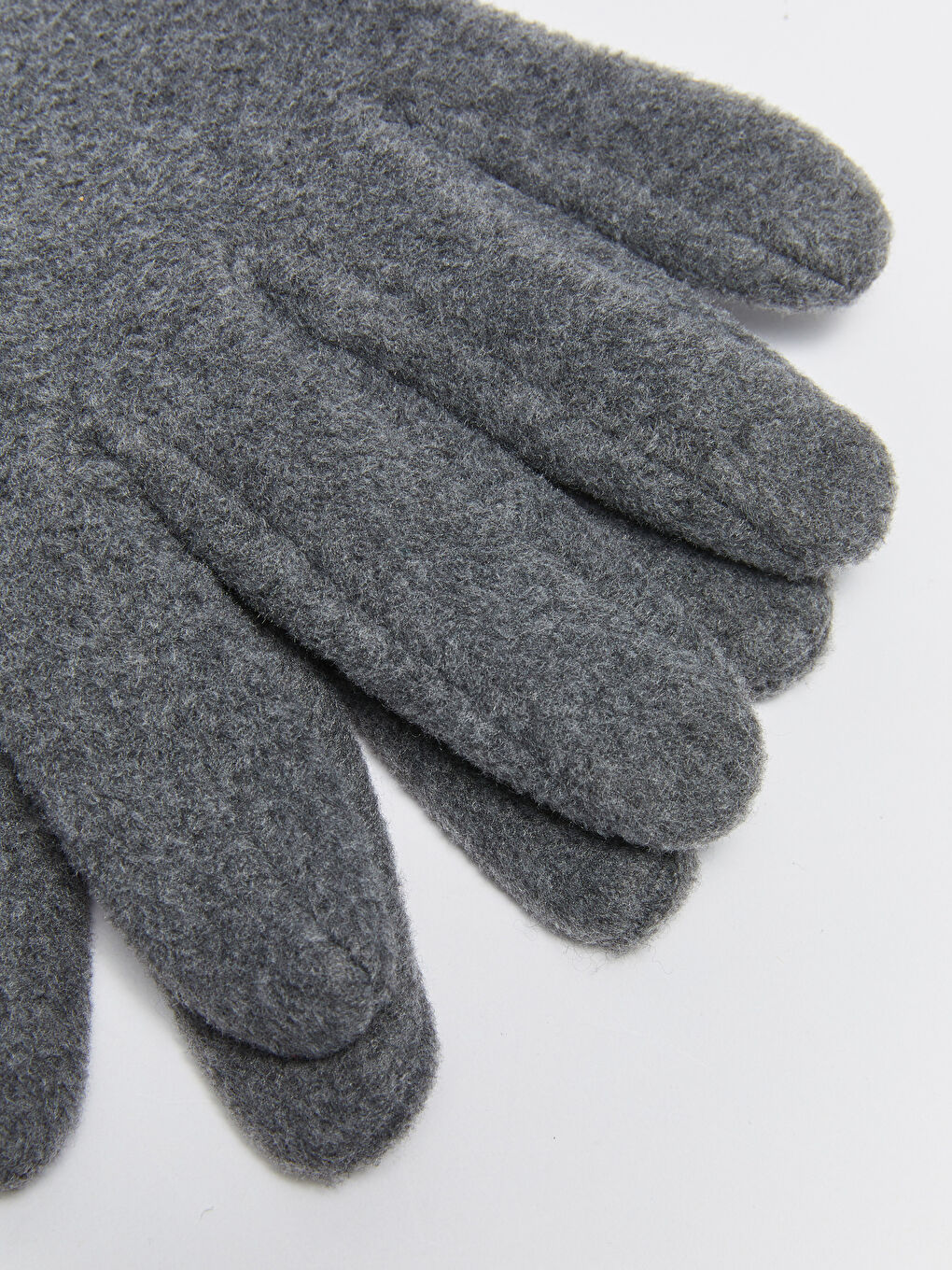 Antrasit Kadın Polar Eldiven-1