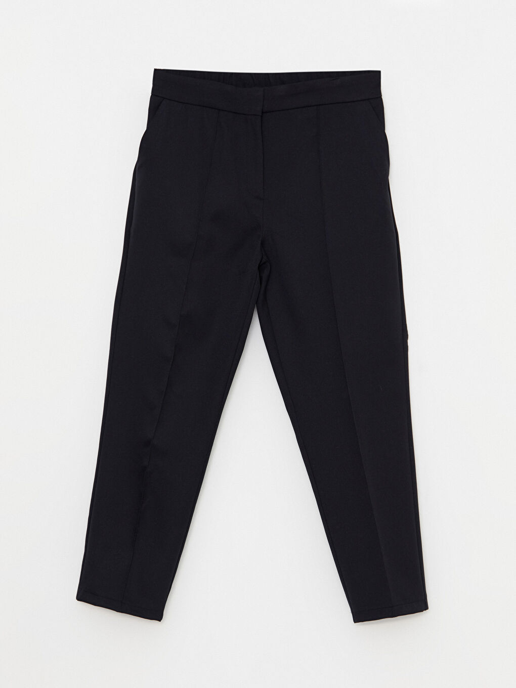 Women's Standard Fit Plain Trousers-7