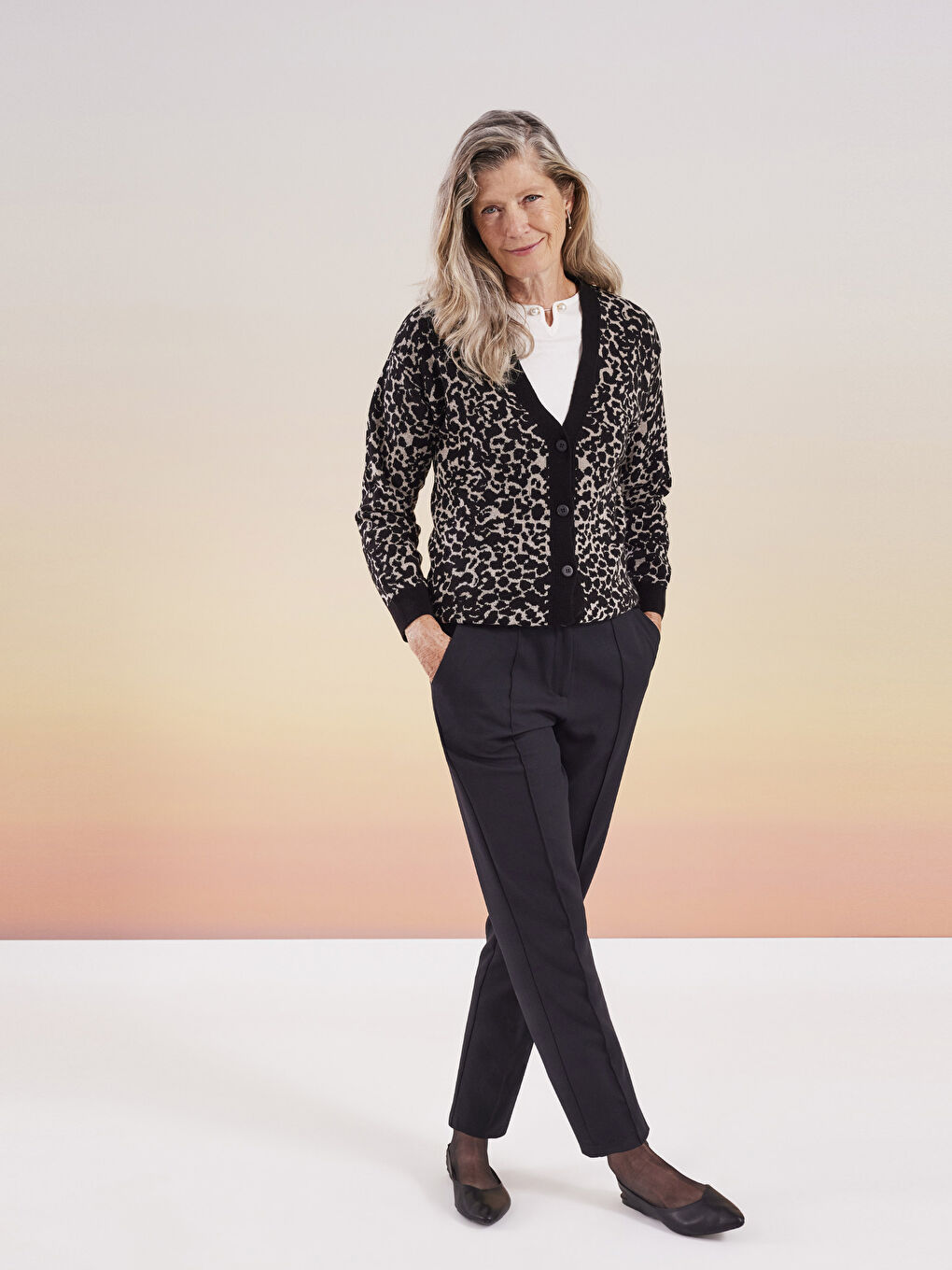 Women's Standard Fit Plain Trousers