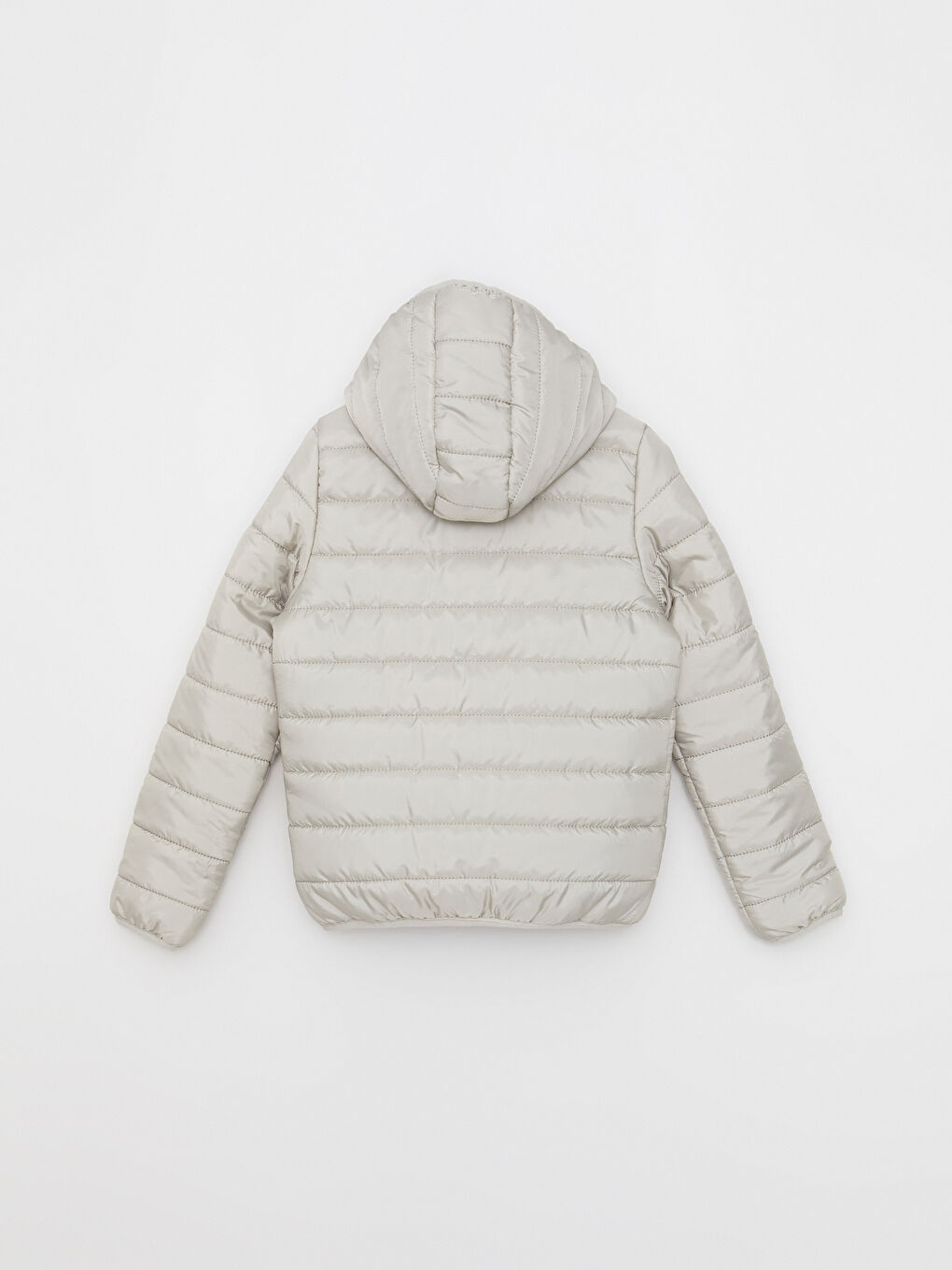 LCW ECO Hooded Basic Girl Puffer -W24851Z4-S8B