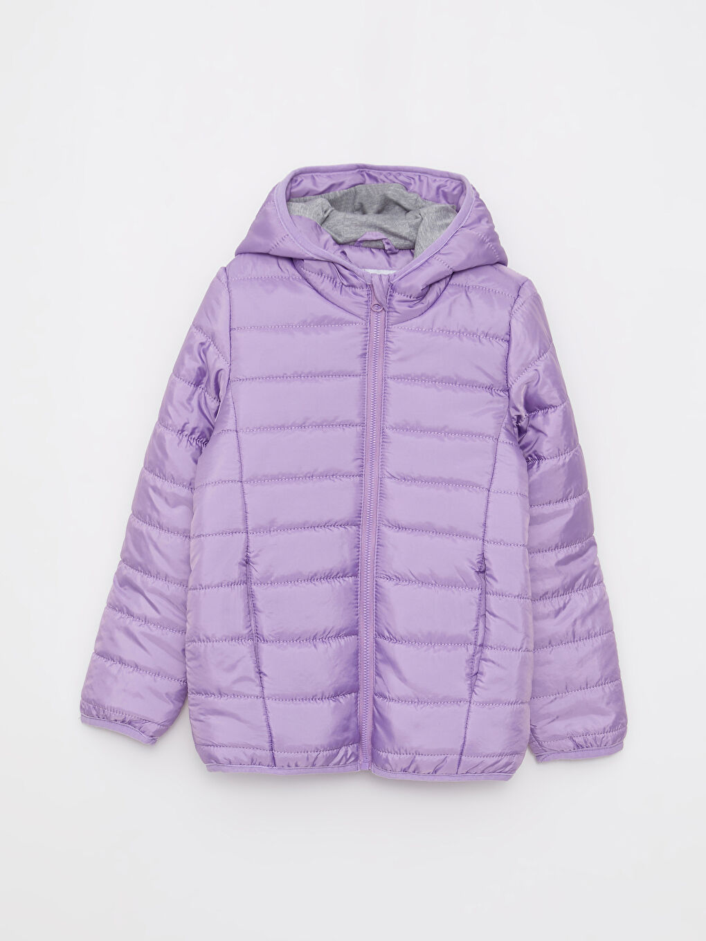 Hooded Basic Girl Puffer