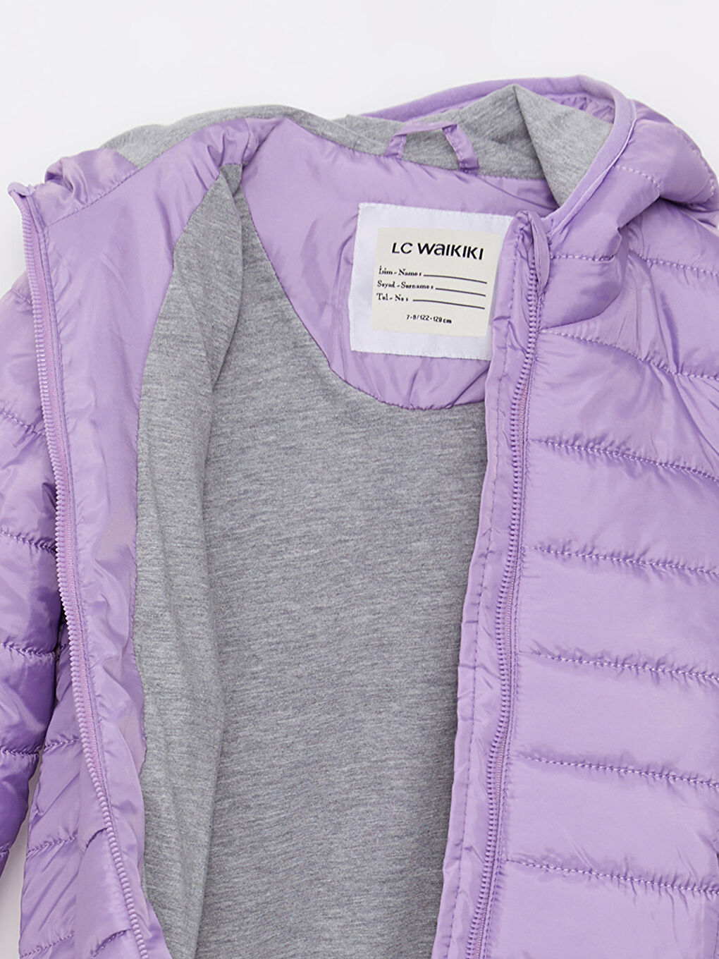 Hooded Basic Girl Puffer-1