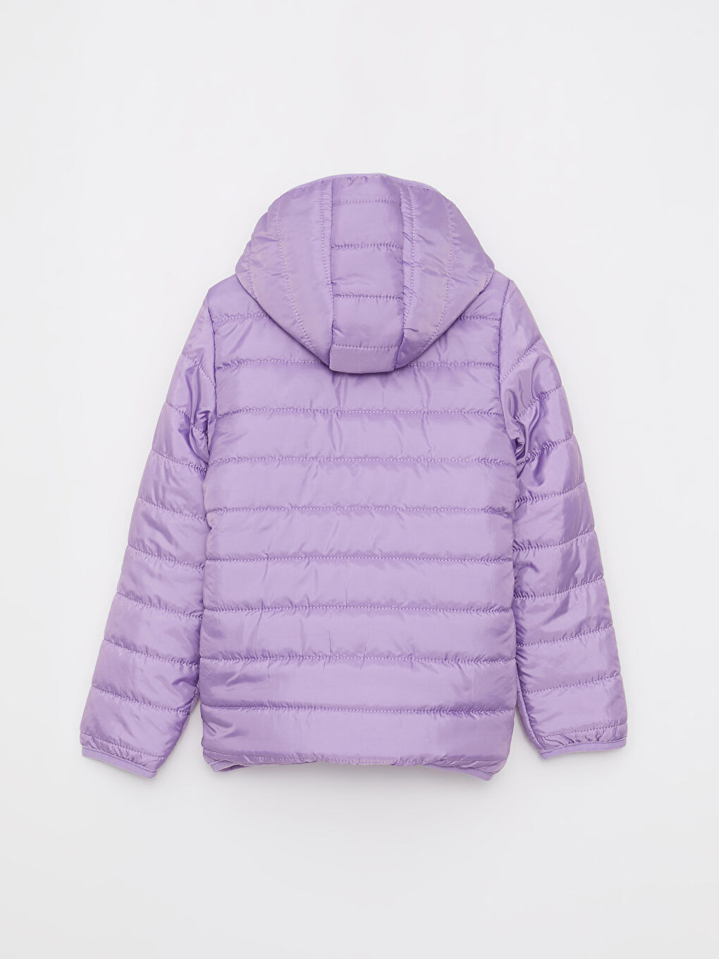 Hooded Basic Girl Puffer-2