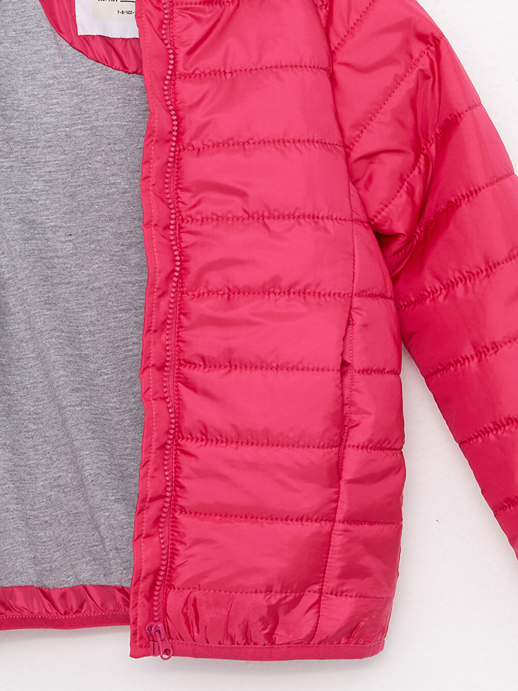 Hooded Basic Girl Puffer-2