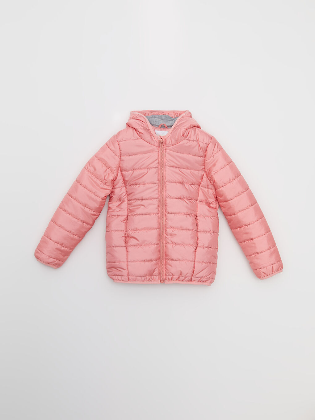 Hooded Basic Girl Puffer