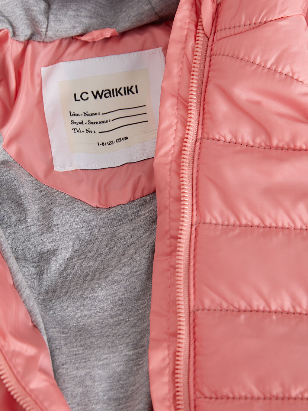 Hooded Basic Girl Puffer-1