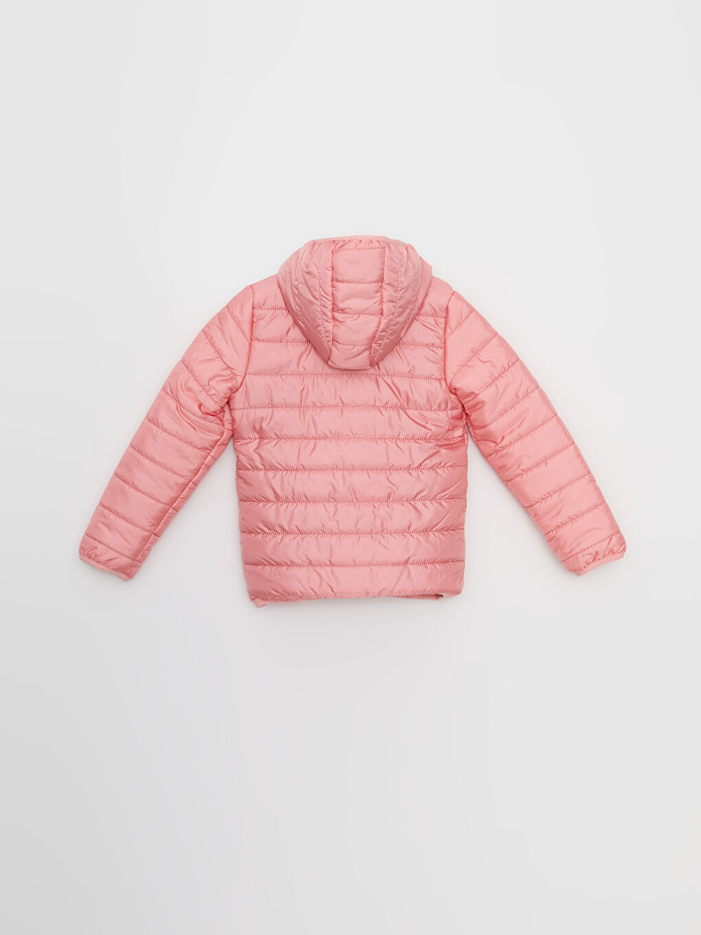 Hooded Basic Girl Puffer-2