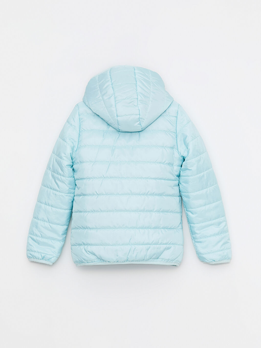 Hooded Basic Girl Puffer-2