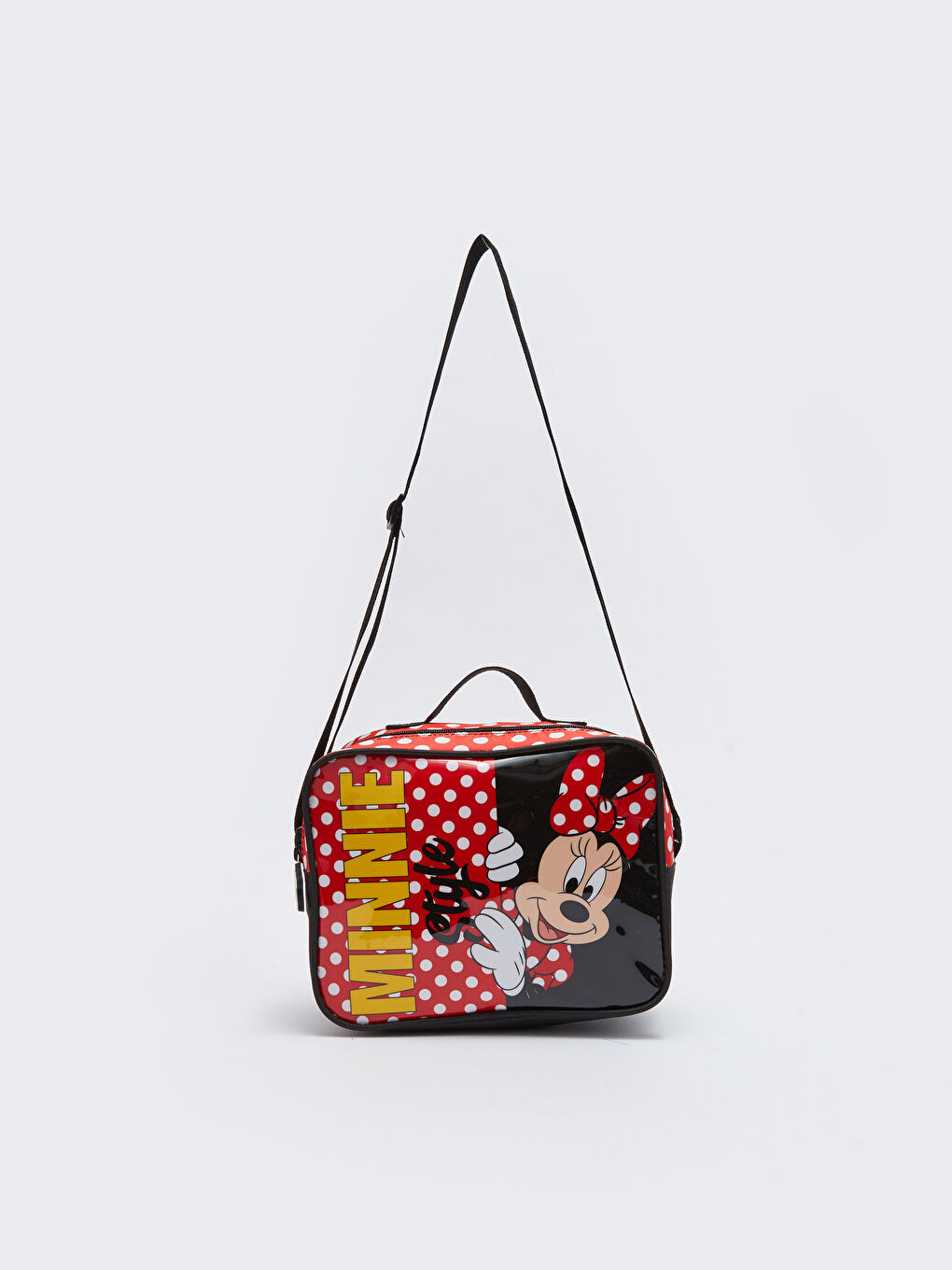 Kırmızı Minnie Mouse Lisanslı Kız Çocuk Beslenme Çantası