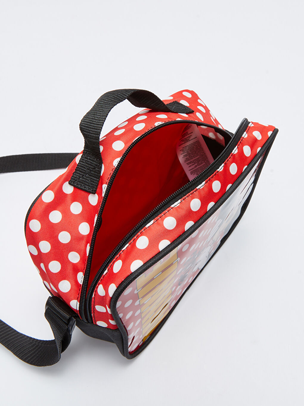 Kırmızı Minnie Mouse Lisanslı Kız Çocuk Beslenme Çantası-2