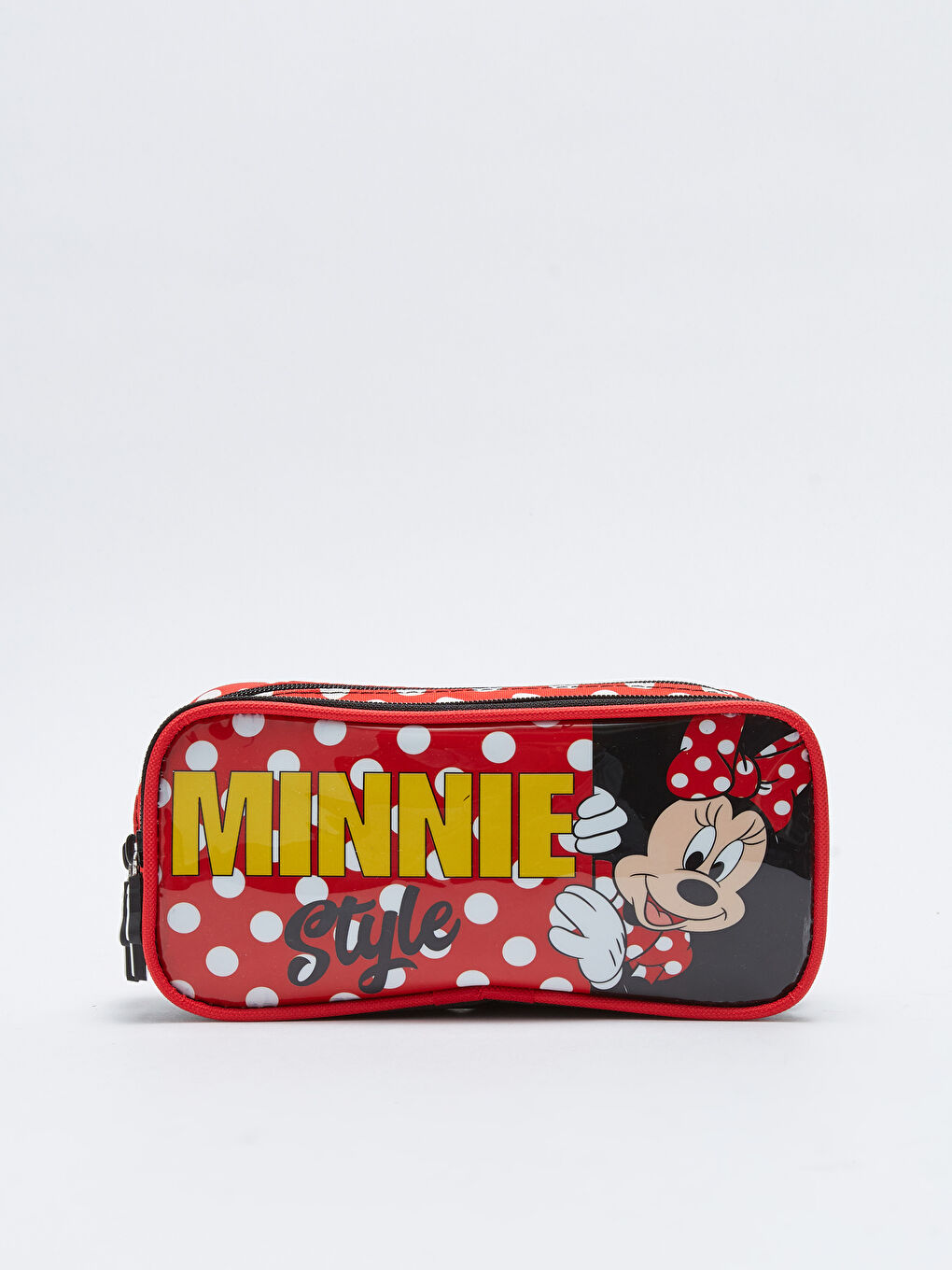 LCW ACCESSORIES Minnie Mouse Lisanslı Çift Bölmeli Kız Çocuk Kalem Kutusu