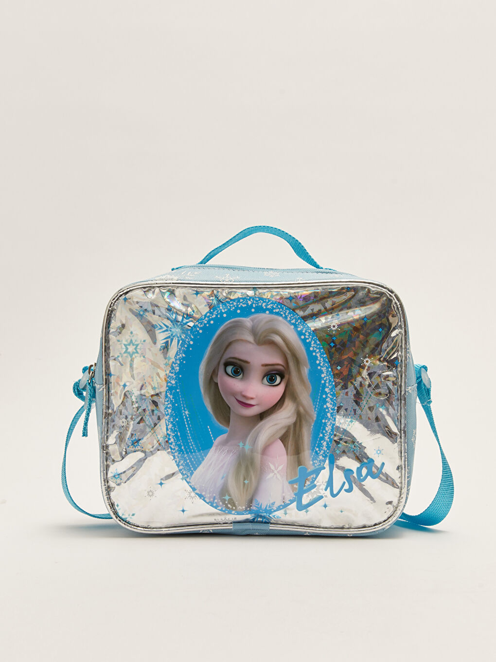Mavi Frozen Lisanslı Kız Çocuk Beslenme Çantası