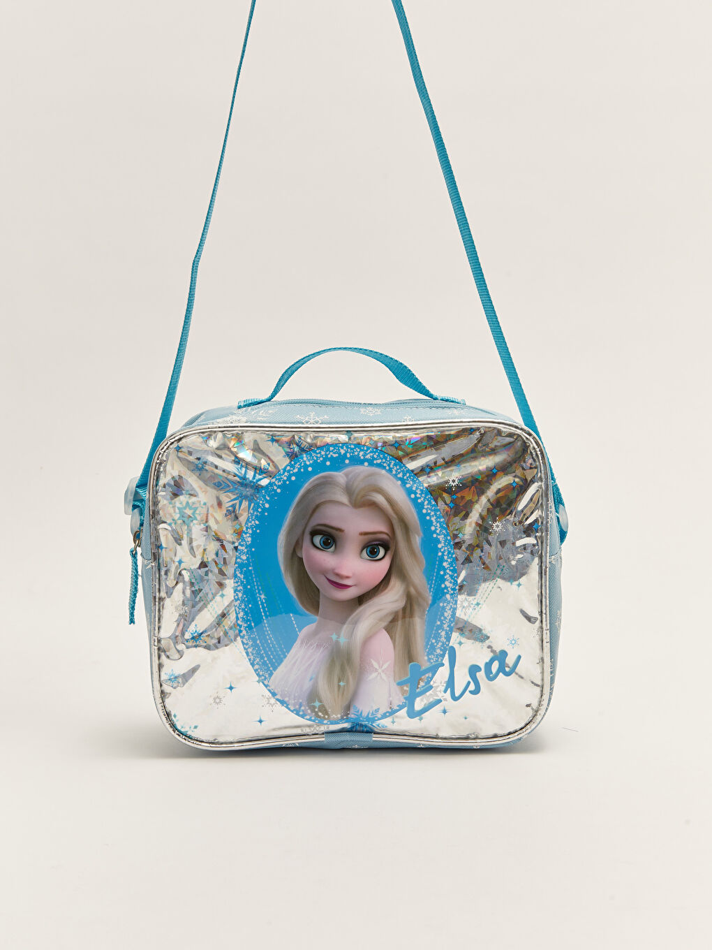 Mavi Frozen Lisanslı Kız Çocuk Beslenme Çantası-2