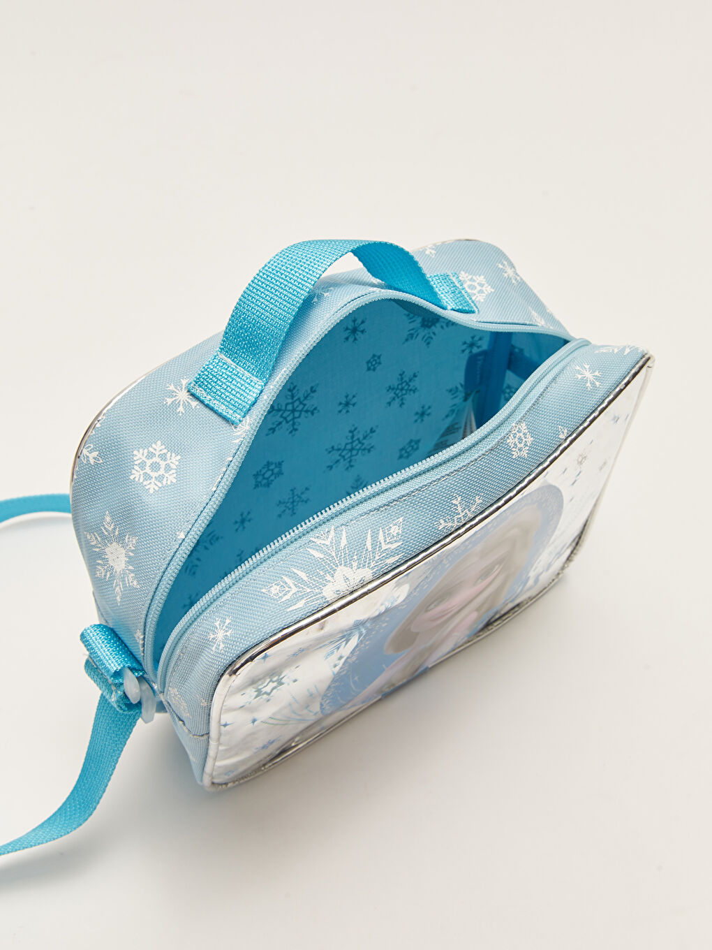 Mavi Frozen Lisanslı Kız Çocuk Beslenme Çantası-3