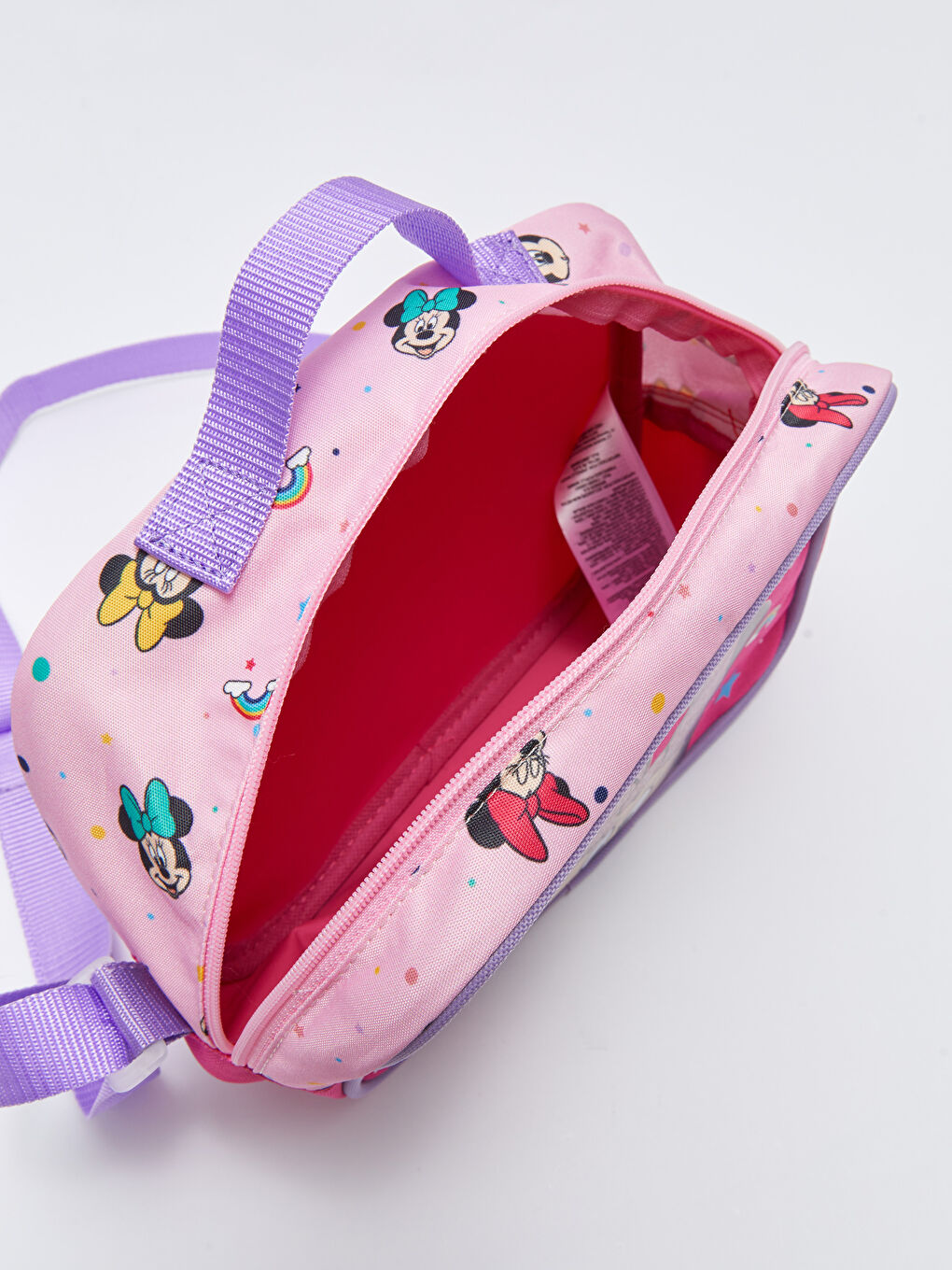 Fuşya Minnie Mouse Lisanslı Kız Çocuk Beslenme Çantası-3