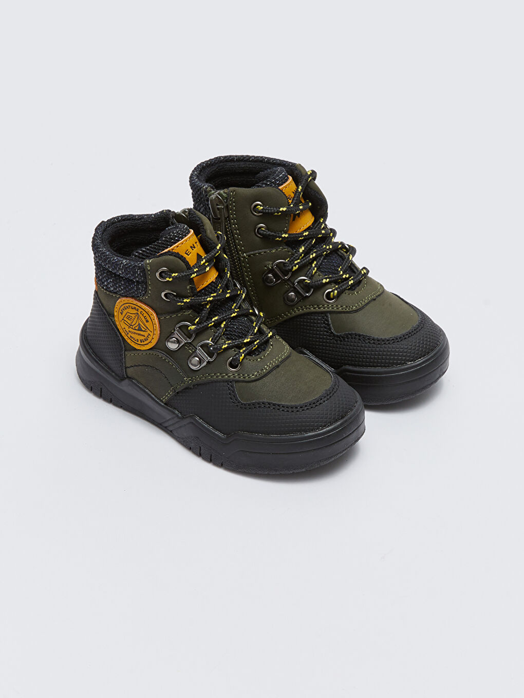 LCW STEPS Laces & Zipper Men's Boots -W24900Z1-QTR
