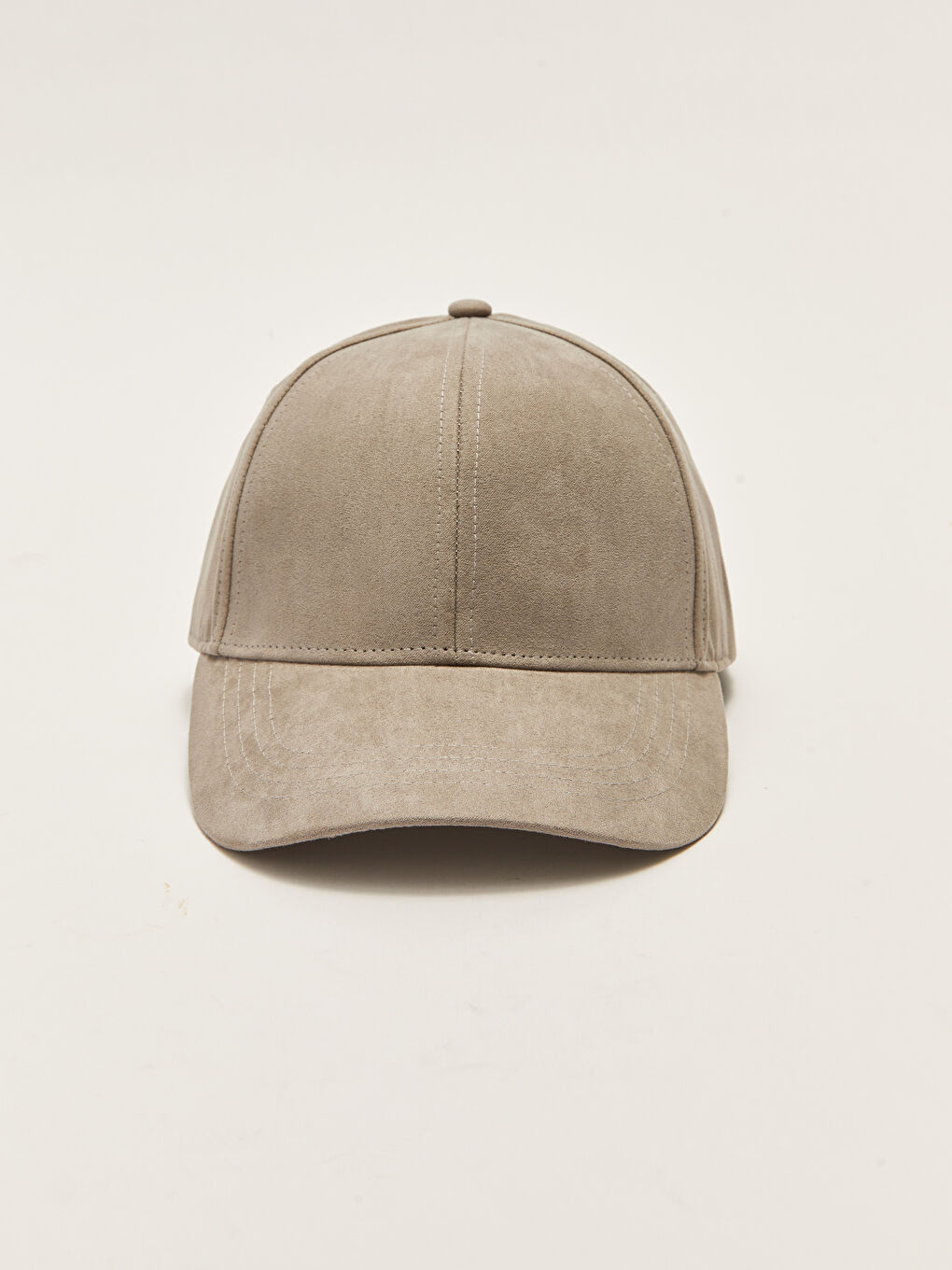 Plain Men's Suede Cap Hat-1