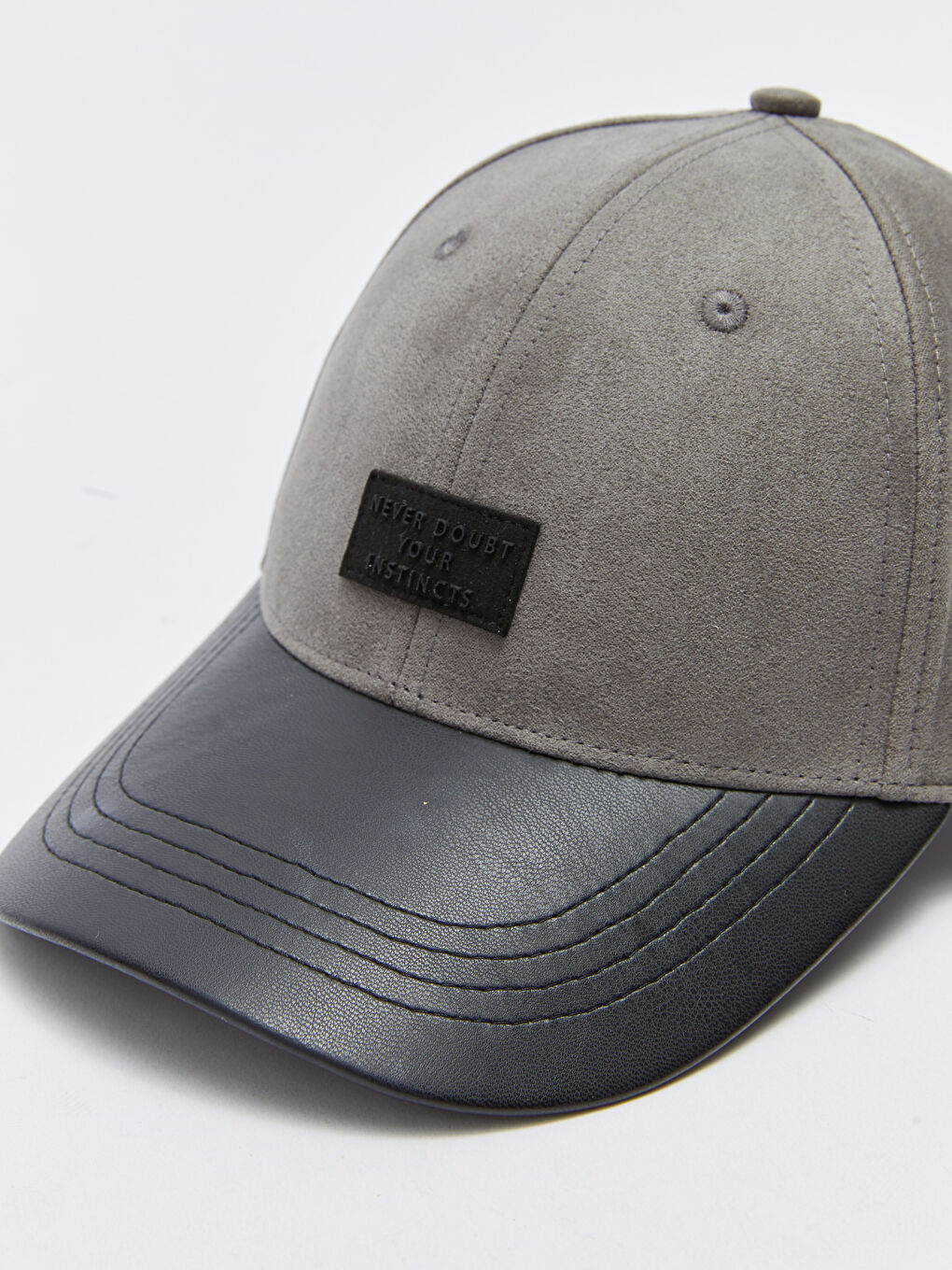 Кепка Мужская Замшевая С Принтом-4