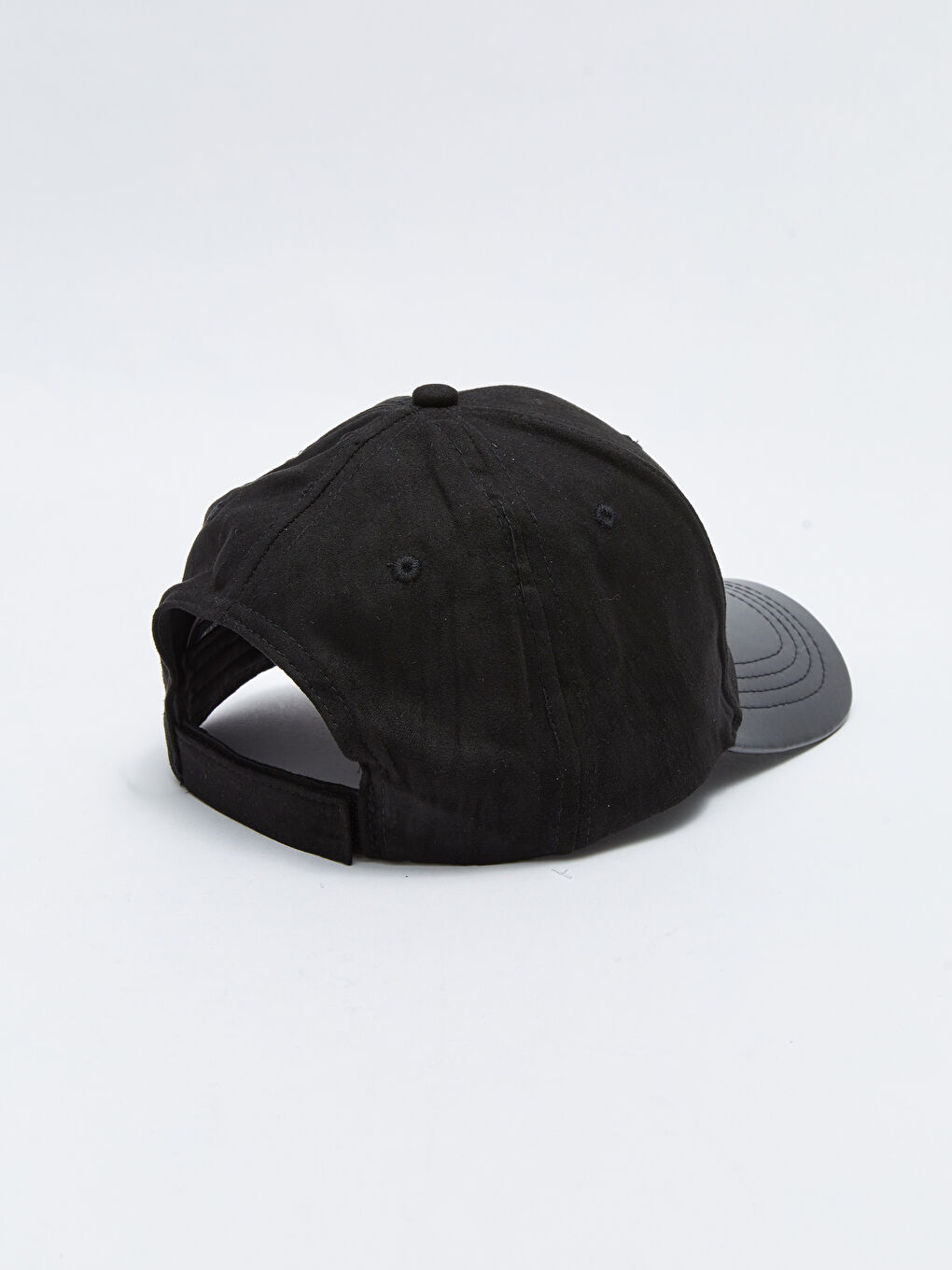 Label Printed Suede Men's Cap Hat-5