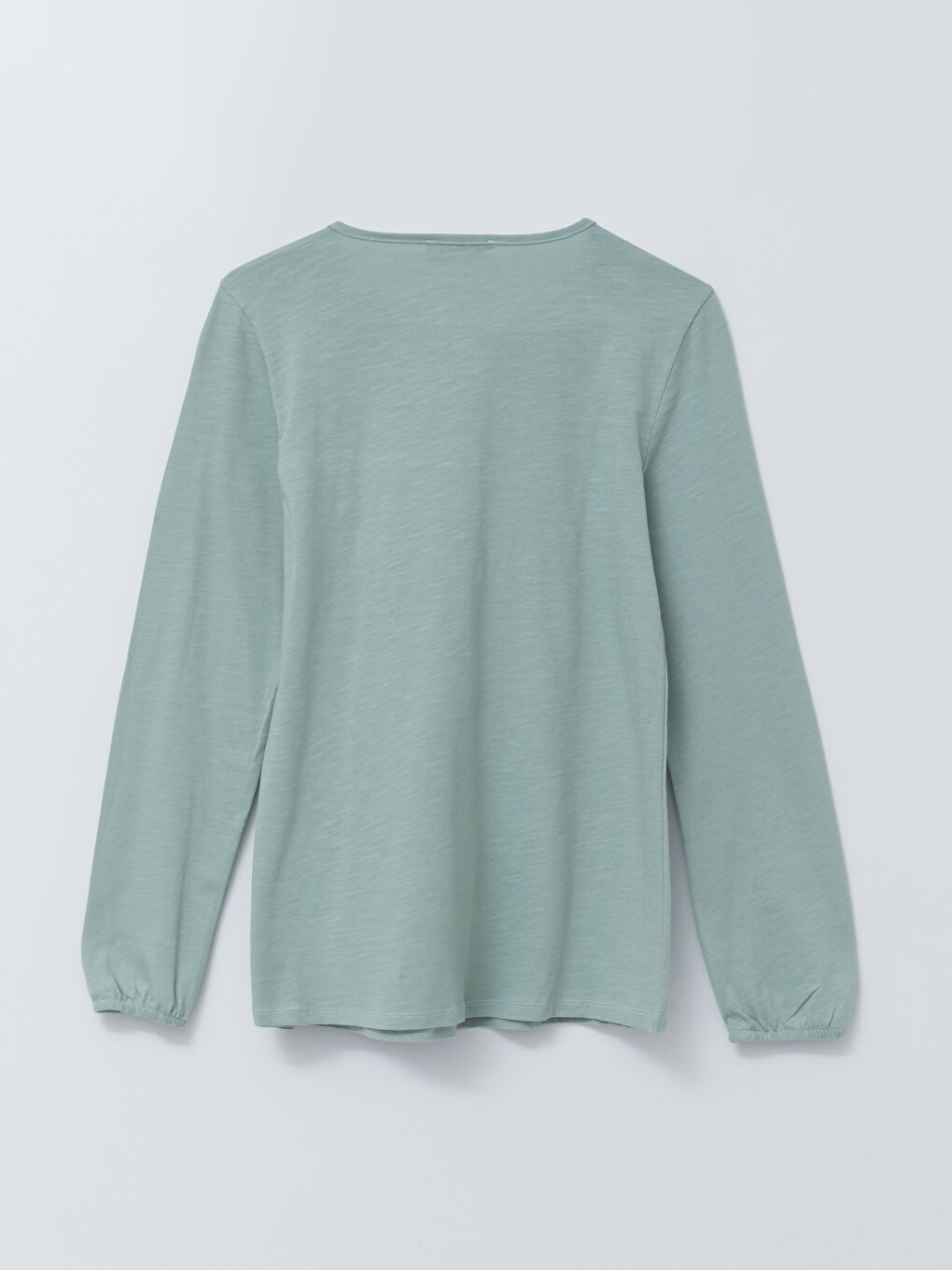 Bluza sa kragnom na vezanje, vezena, dugih rukava za žene-6