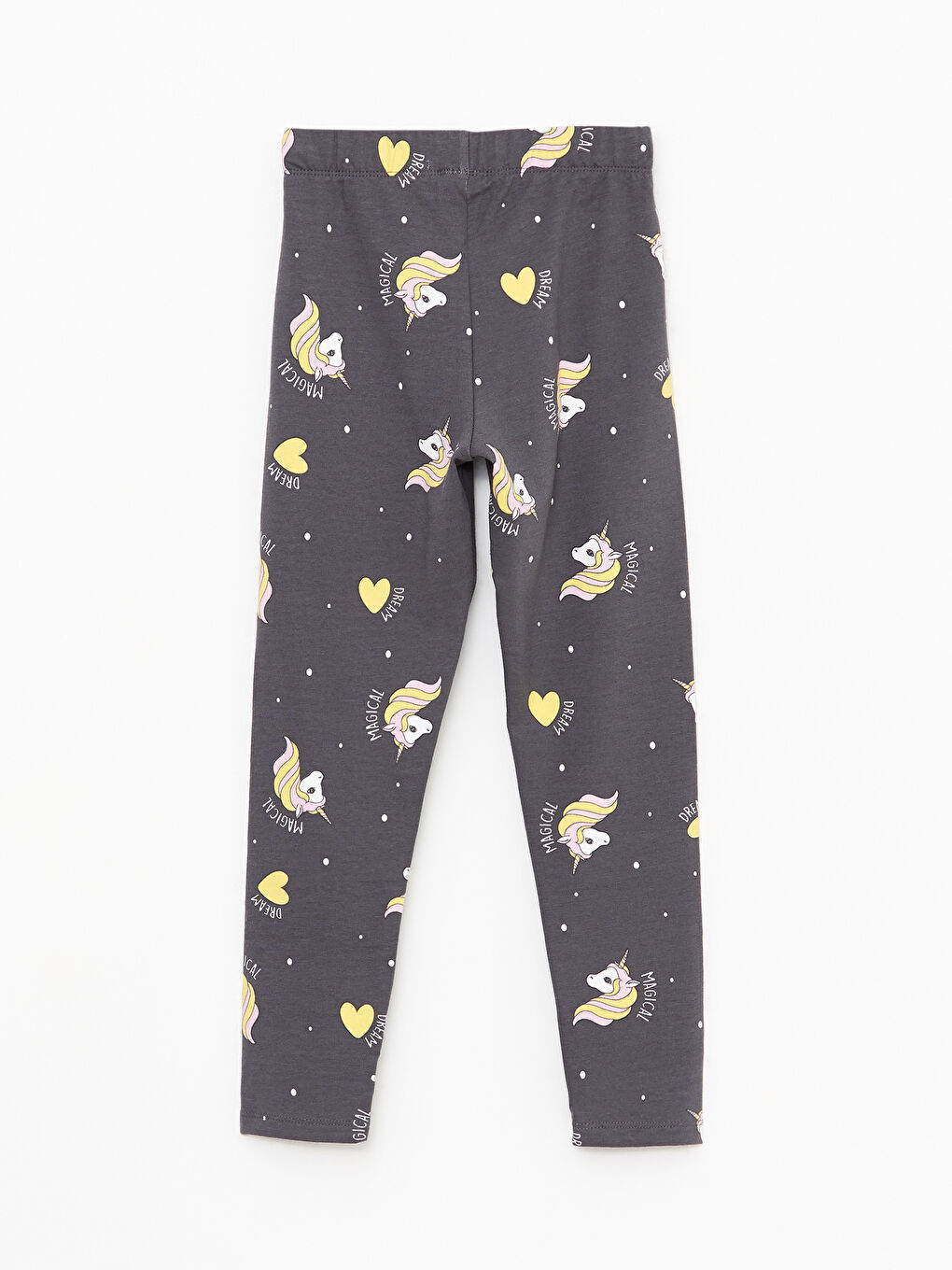 Collants Longs en Coton Imprimé à Taille Élastique pour Fille-1