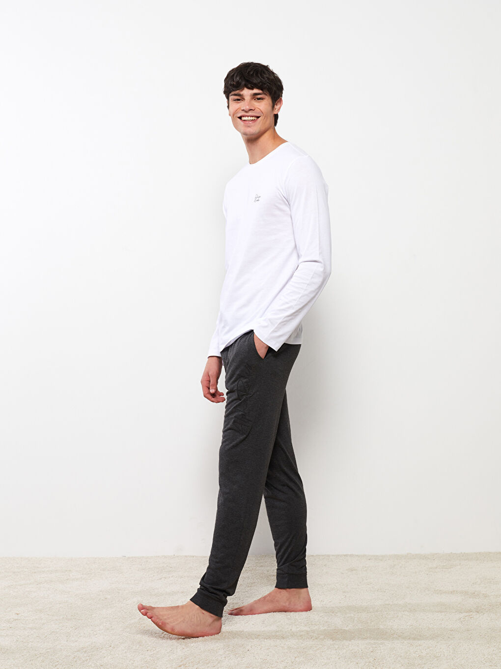 LC WAIKIKI Bas de pyjama jogger pour Hommes à coupe standard -W25166Z8-DW2