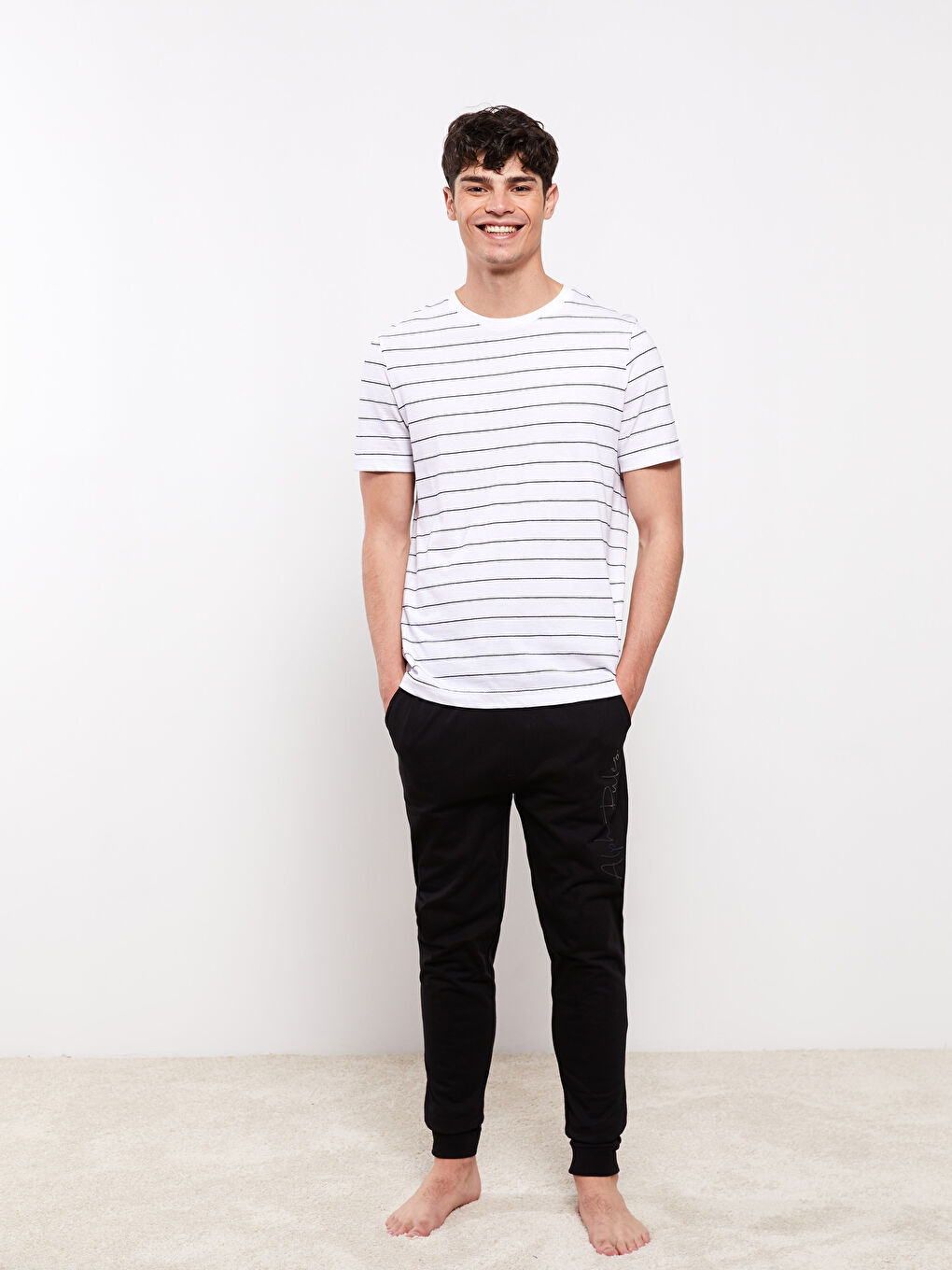 Standard Fit Men's Jogger Pajamas Bottom