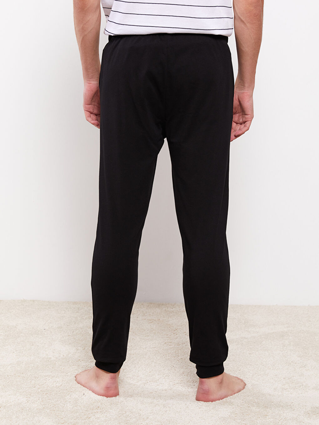 Standard Fit Men's Jogger Pajamas Bottom-3