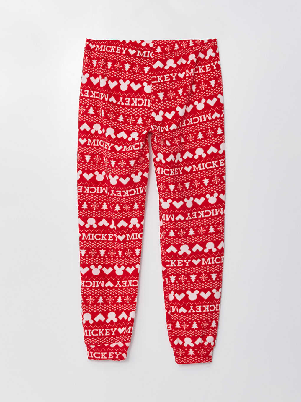 LCW Young Mickey-Mouse-Gemusterte Pyjama-Hosen für Damen -W25168Z8-LTP
