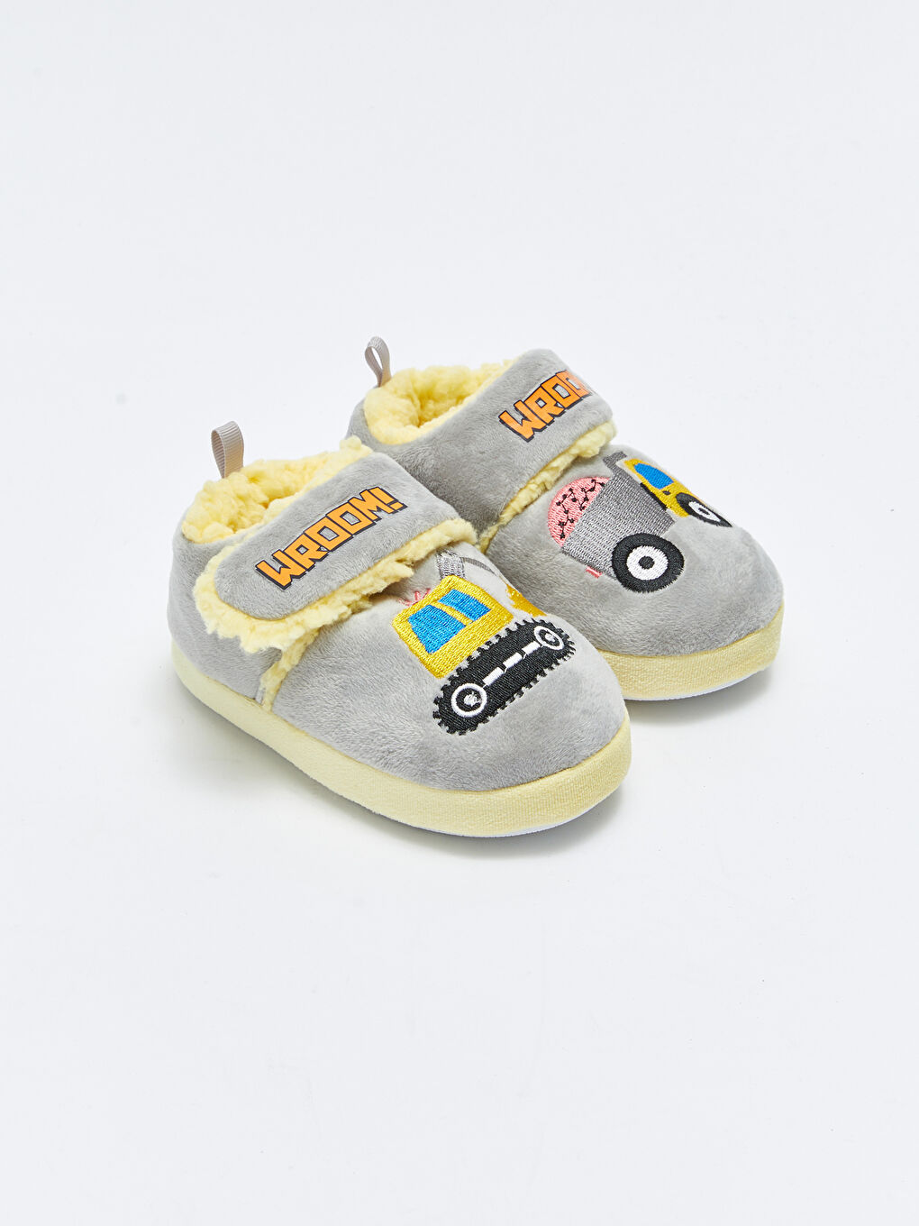 LCW STEPS Vezene Kućne Papuče za Bebe Dečake sa Čičak Trakom -W25194Z1-S94