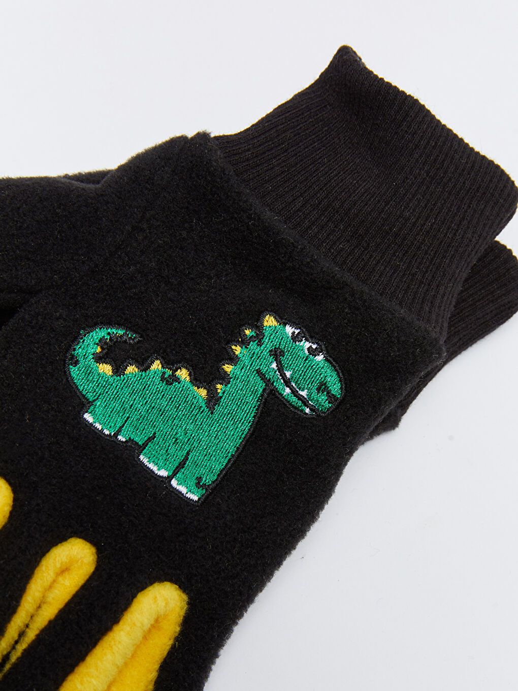 LCW ACCESSORIES Dečije rukavice od flisa sa izvezenim dinosaurusom -W25199Z4-E0N