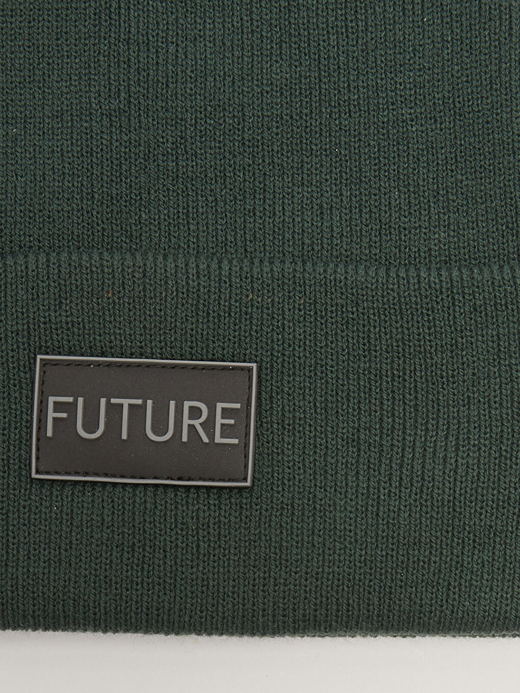Label Detailed Men's Beanie-3