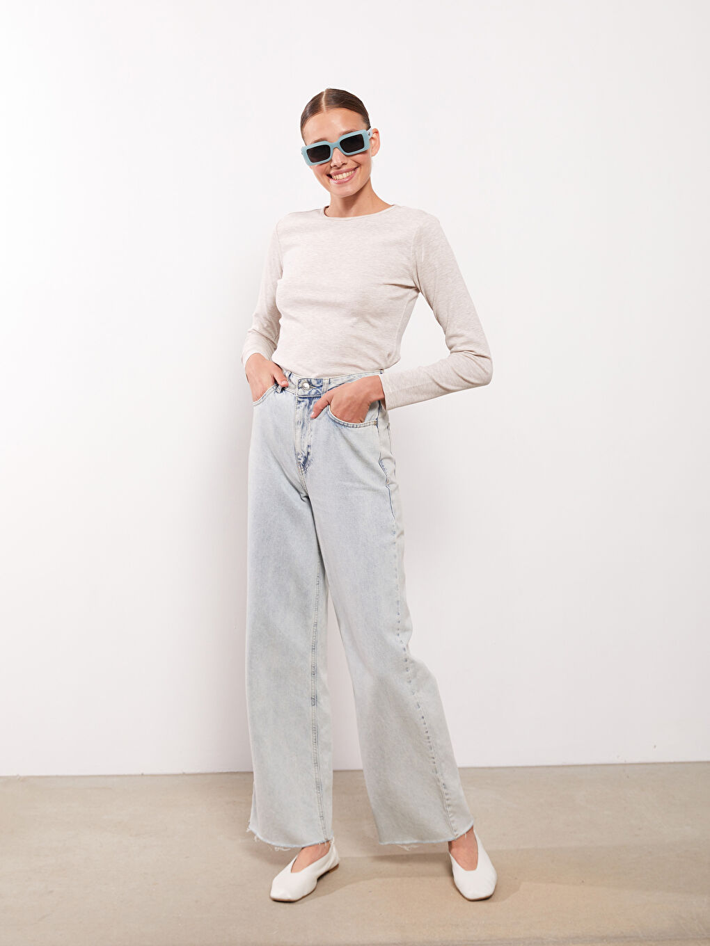 Crew Neck Women's Bodysuit