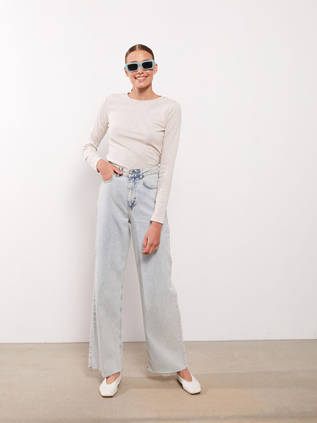 Crew Neck Women's Bodysuit-2