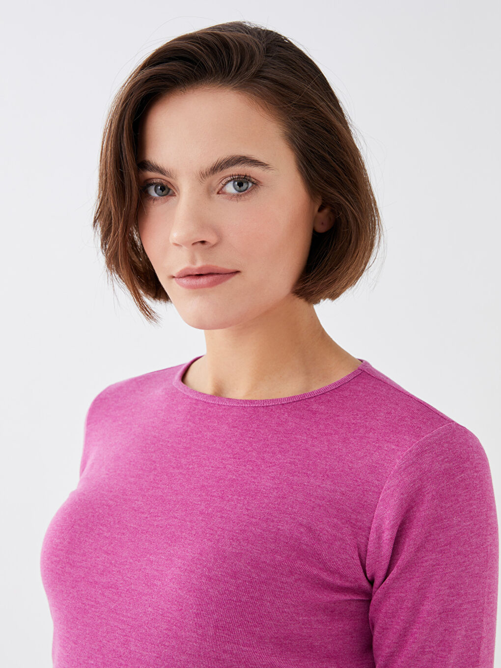 Crew Neck Women's Bodysuit-2