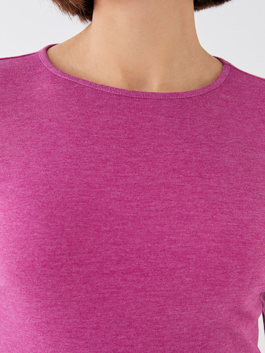 Crew Neck Women's Bodysuit-3