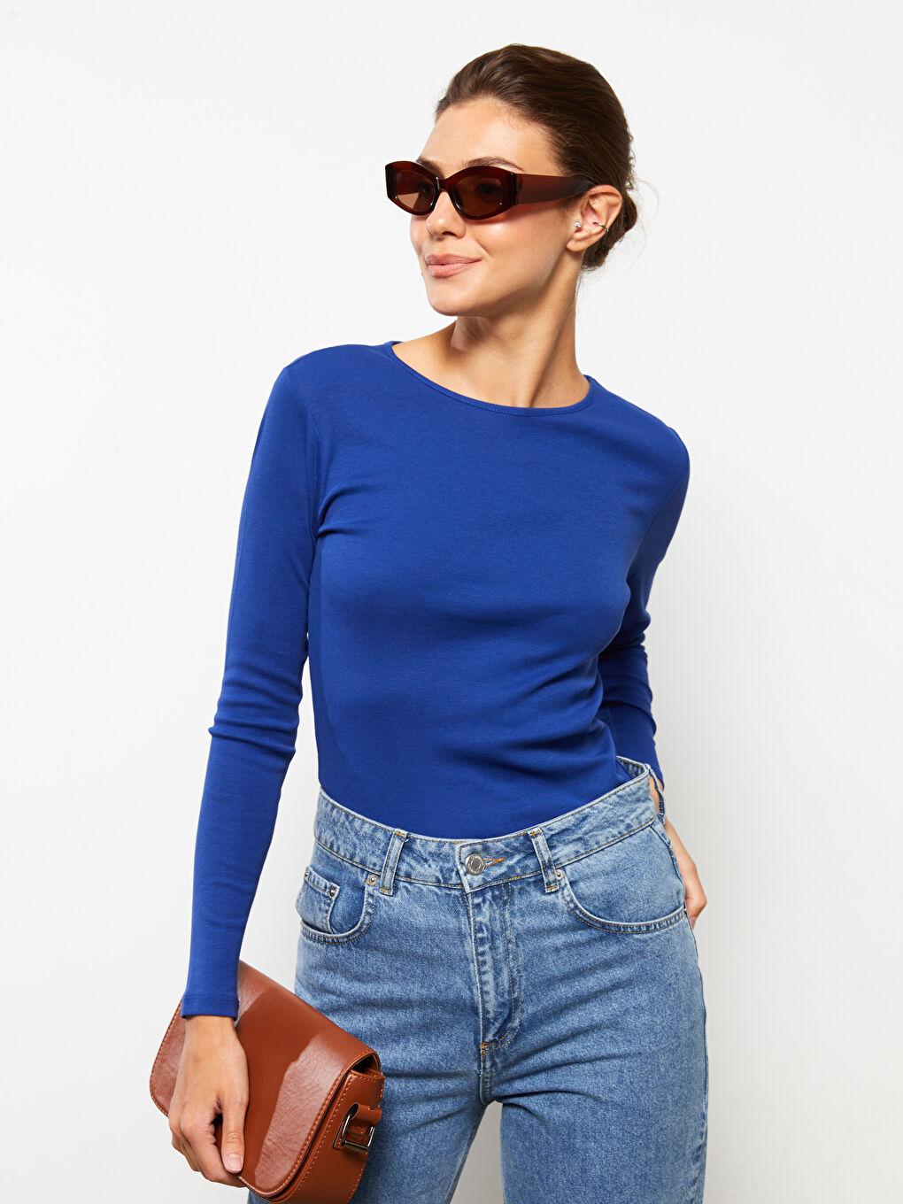 Crew Neck Women's Body-1