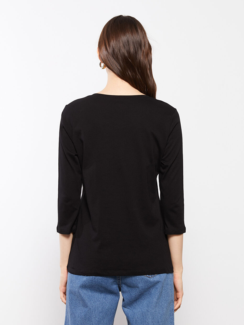LCWAIKIKI Basic Crew Neck Regular Cotton Women's T-shirt -W25242Z8-CVL