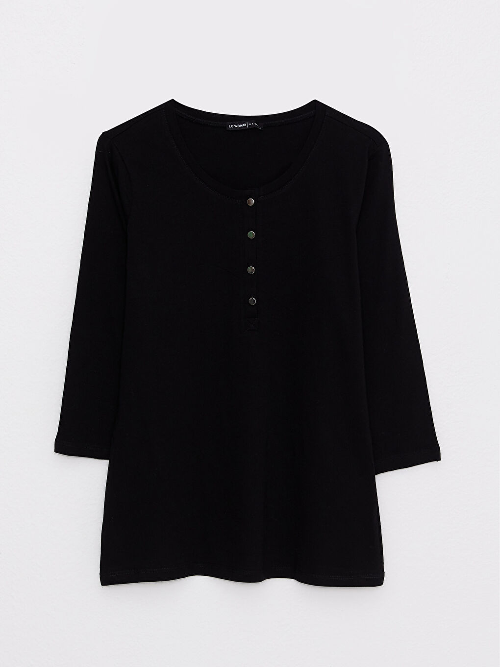 LCWAIKIKI Basic Crew Neck Regular Cotton Women's T-shirt -W25242Z8-CVL