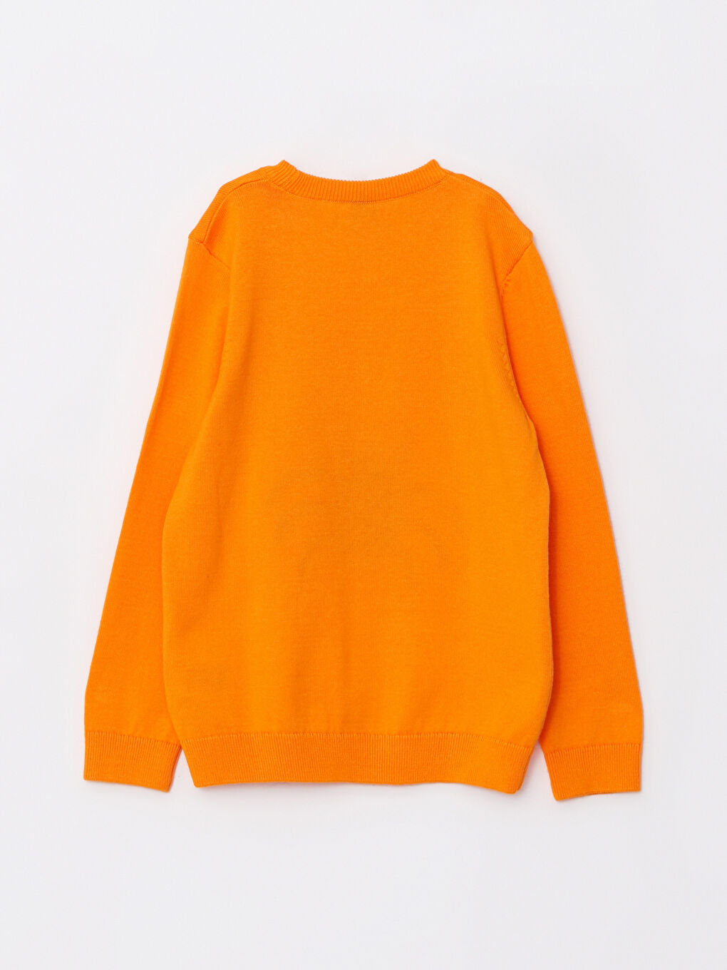 LCW Kids Crew Neck Printed Long Sleeve Boys' Knitwear Sweater -W25245Z4-FKV