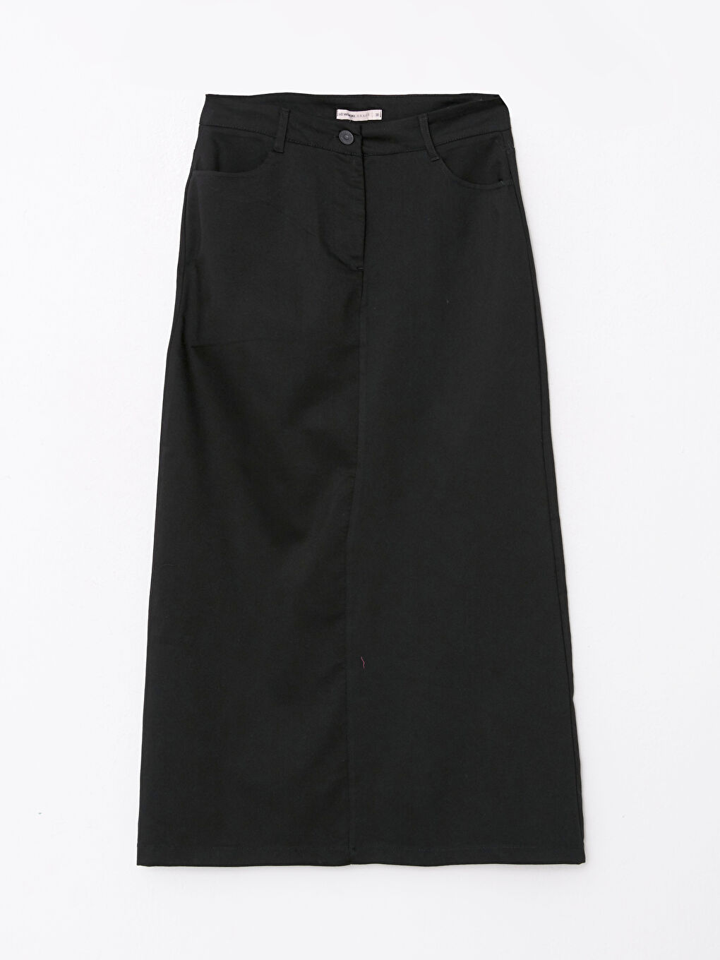 Standard Fit Plain Gabardine Women's Skirt-4