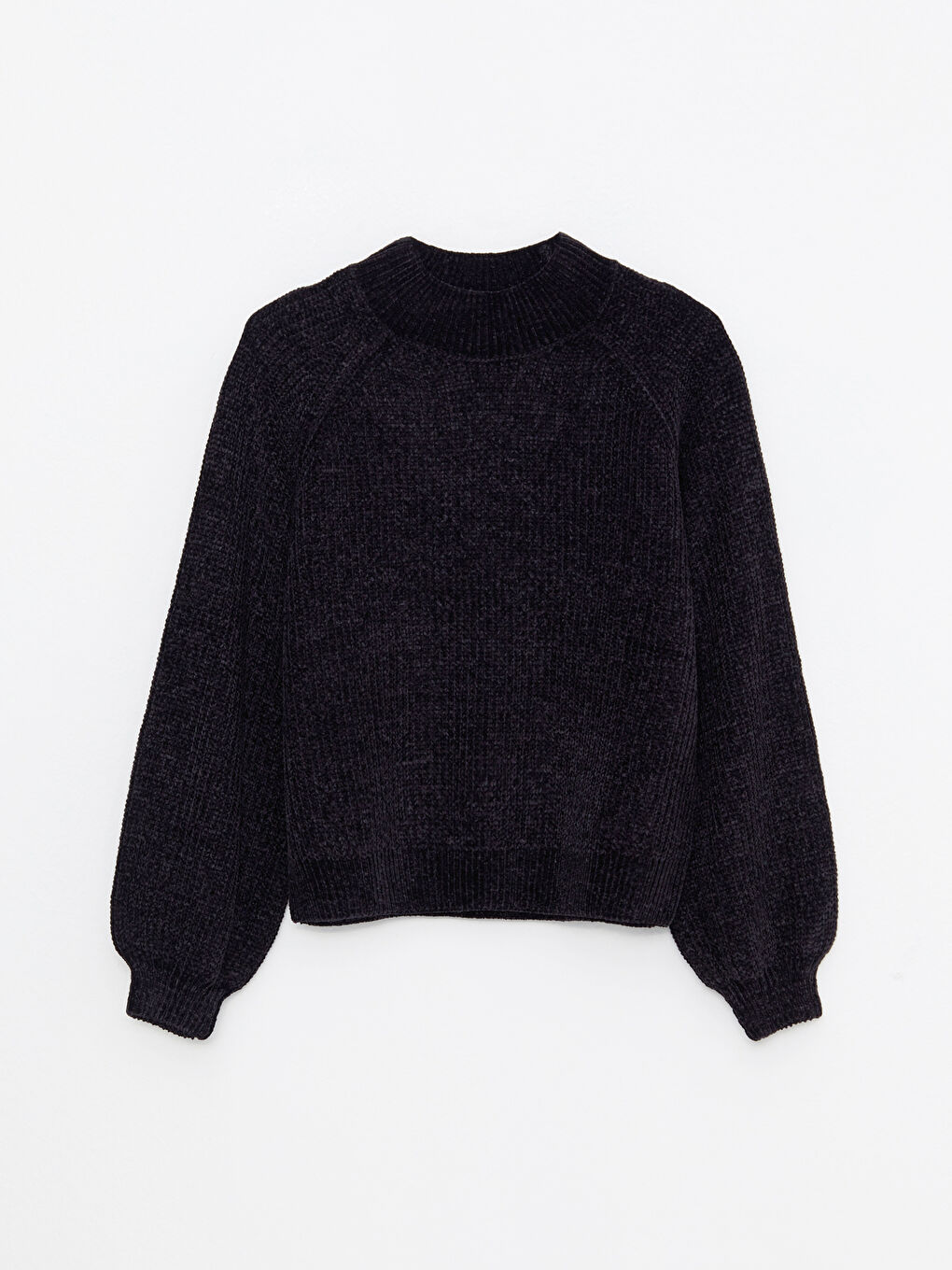 Funnel Neck Women's Knit Sweater -W25270Z8-RQN