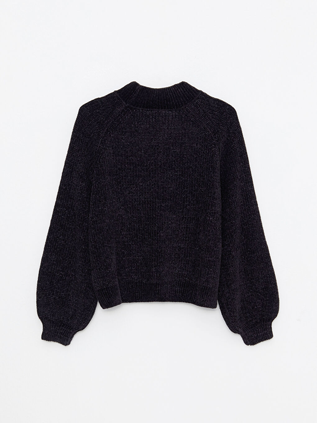Funnel Neck Women's Knit Sweater -W25270Z8-RQN