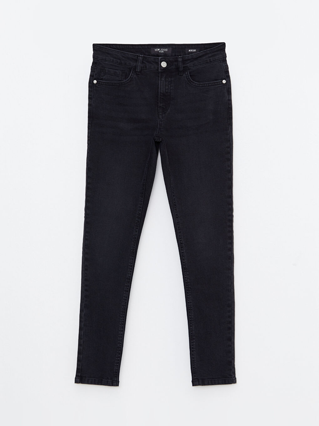 Jean Droit Moulant Mercure Taille Normale pour Femmes-5