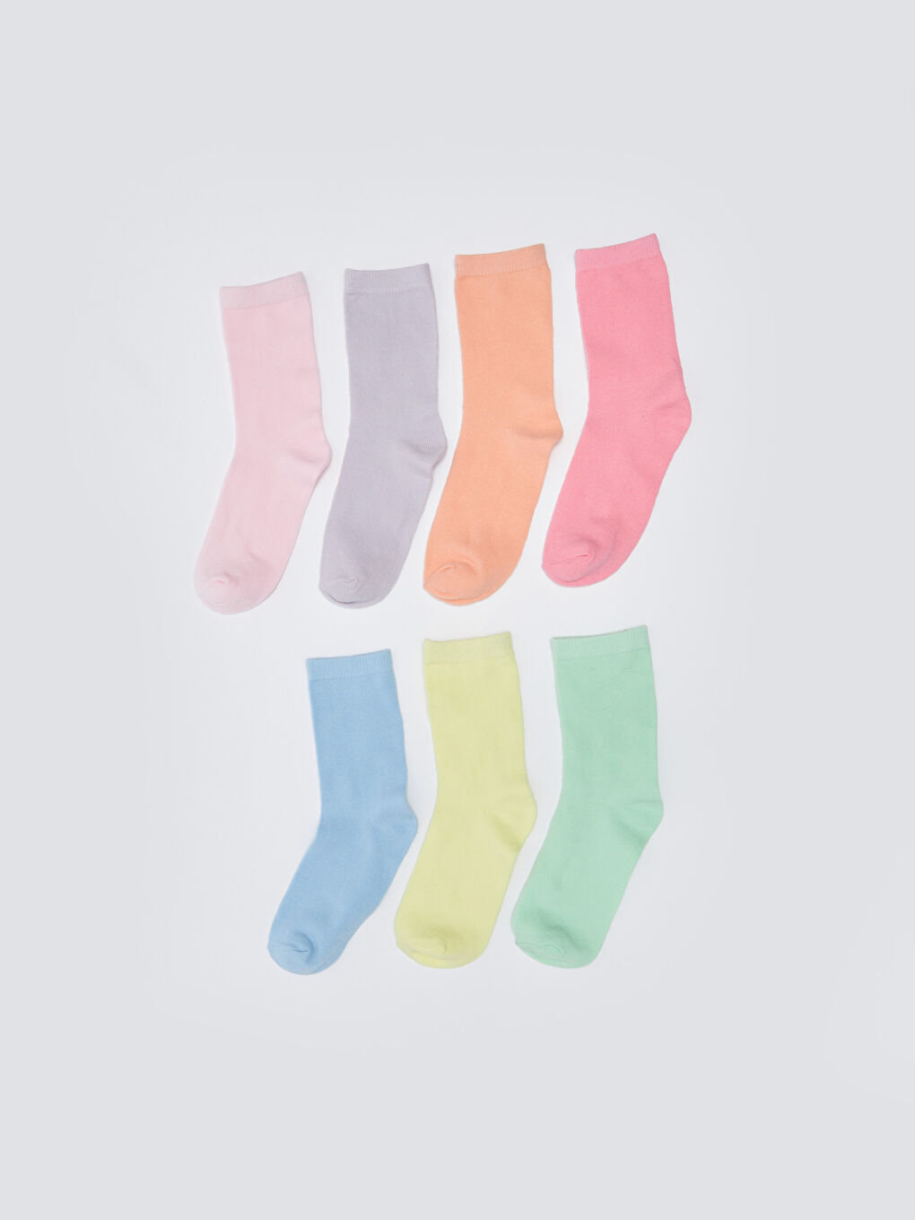 Basic Socken für Mädchen 7er-Pack-1
