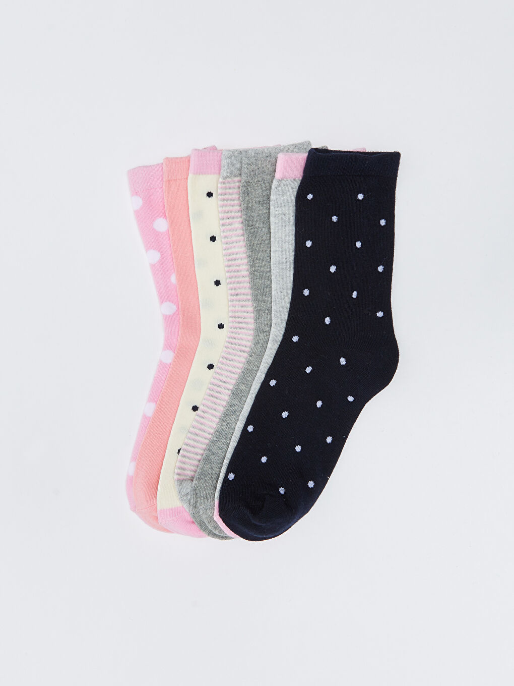 7-pack Girl's Ankle Socks