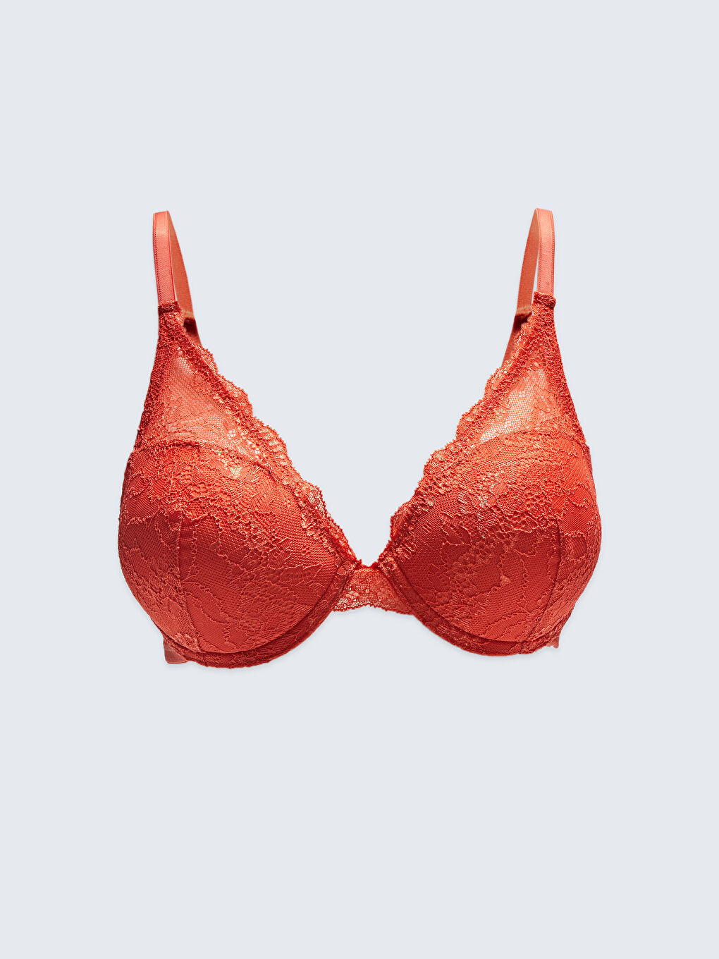 LCW DREAM Wired Half Padded Lace T-Shirt Bra -W25326Z8-GYX