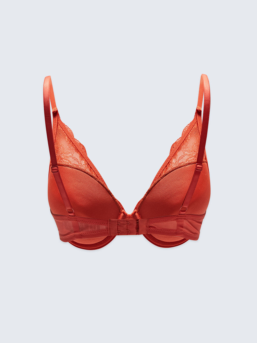 LCW DREAM Wired Half Padded Lace T-Shirt Bra -W25326Z8-GYX