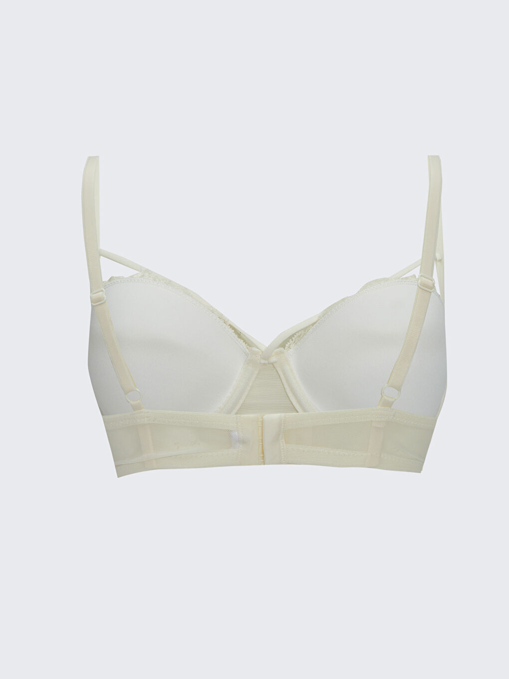 Underwire Half Padded Lace Detailed Bra-1