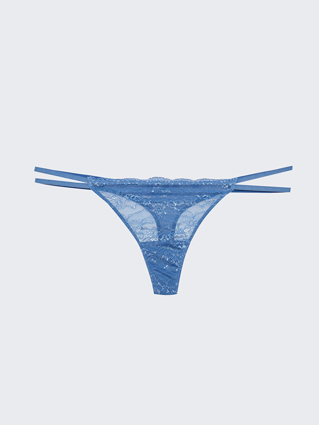 Embroidered Women's Thong Panties
